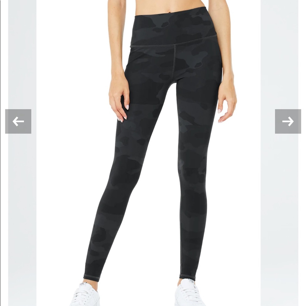 High-waist camo vapor legging - black camouflage